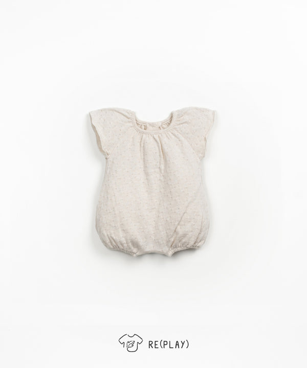 Barboteuse Mia - Vanille Coton