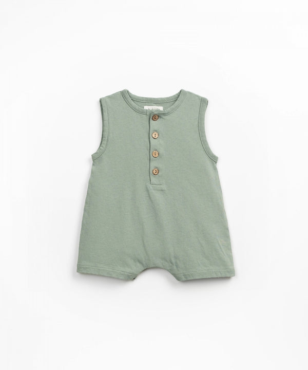 Combishort Jersey - Vanille Coton