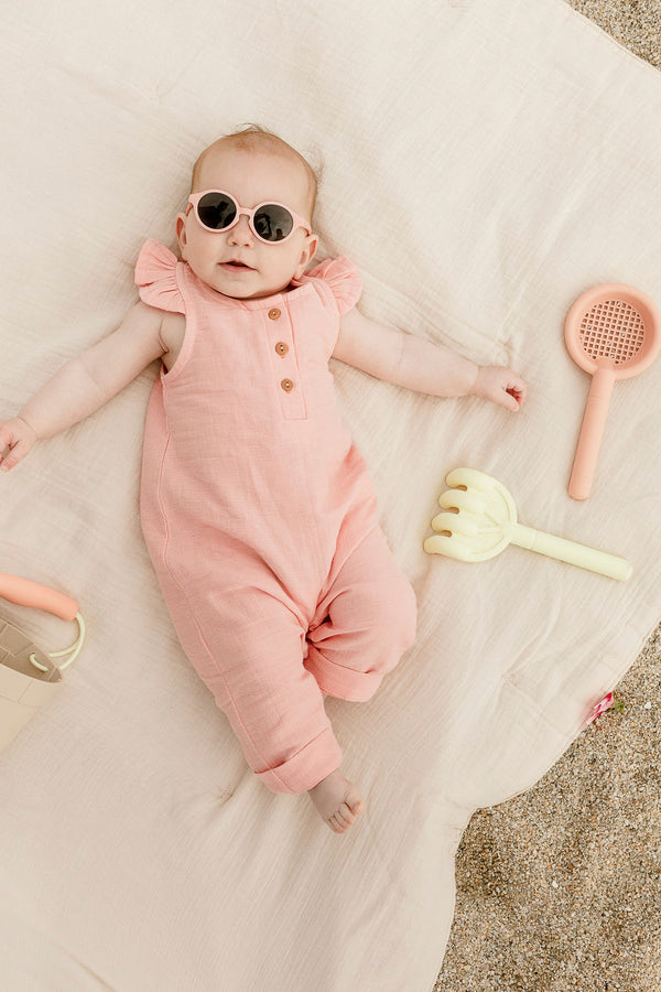 Combinaison en gaze Christy - Vanille Coton