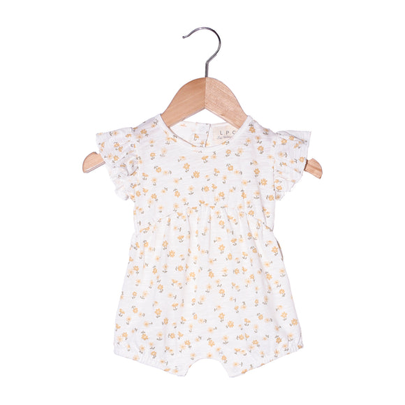 Combinaison courte en jersey Julie - Vanille Coton