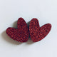 Pin's coeurs pailletés à partager - Vanille Coton